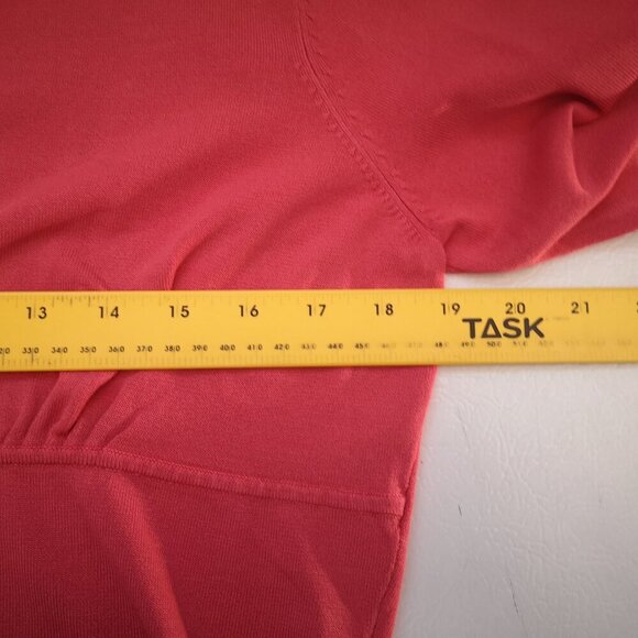 2 / $30.00 - Talbots Ladies Size Large Salmon 3/4 Length Sleeves Top - Picture 7 of 10